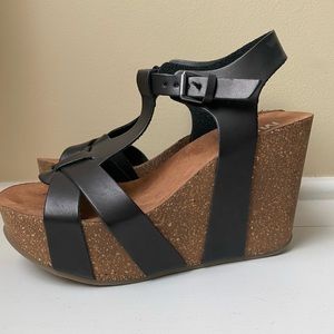 Never worn! MIA Wedge Sandals